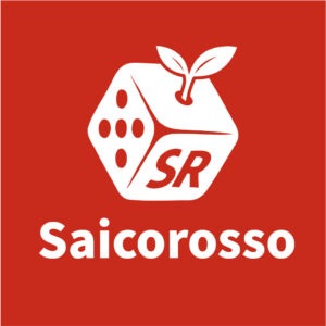 経営支援を行うサイコロッソコンサルのロゴマーク|戦略と成長を象徴するデザイン